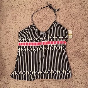 NWT Trina Turk Tankini Halter Top